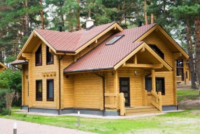 Строительство деревянных домов. Бригада славян